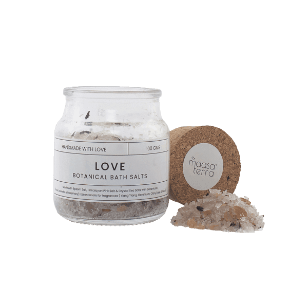 Maasa Terra Botanical Bath Salts - Love
